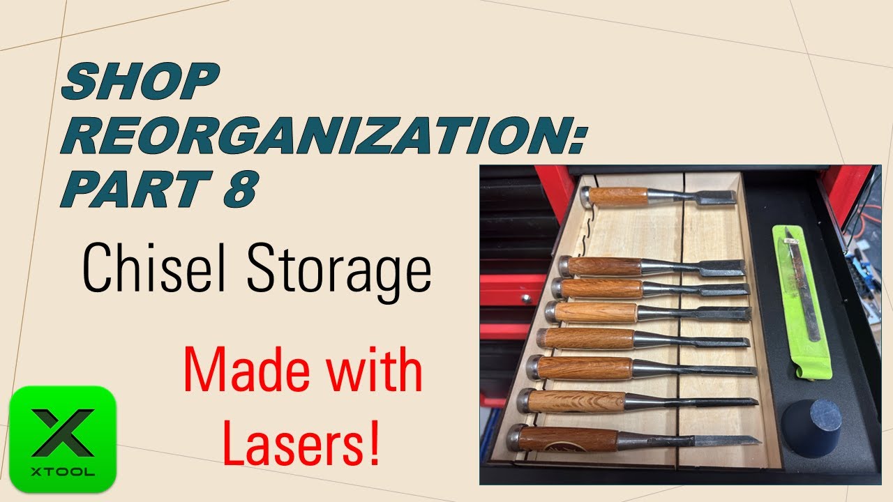 Shop Reorganization Part 8: Chisel Storage - YouTube