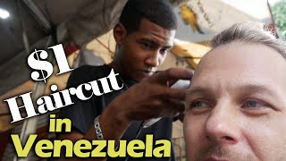 World's Cheapest Haircut - 1$ in Venezuela