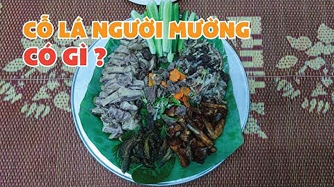 Cỗ lá dân tộc Mường & có những món gì trong mâm cỗ | NQL Vlog