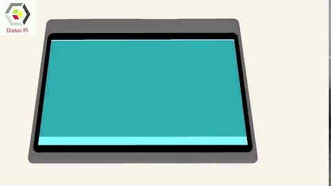 Preview Diskio Pi on Sketchup