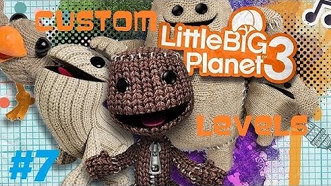 [CUSTOM LEVEL #6] SNOWBOARDING!!! || LITTLE BIG PLANET 3