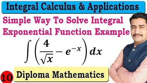 Simple Way To Solve Exponential Function Example