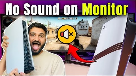 How to Fix No Sound on Monitor PS5 ⚡#playstation5 #ps5
