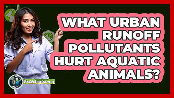 What Urban Runoff Pollutants Hurt Aquatic Animals? - Earth Science Answers
