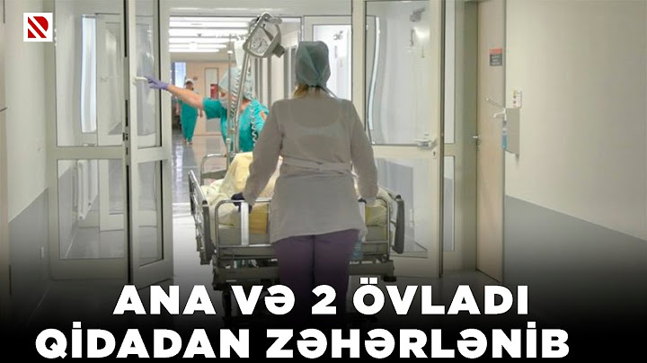 Ana və 2 övladı qidadan zəhərlənib - Gəncə sakinləri ambulator müalicə üçün evə buraxılıblar