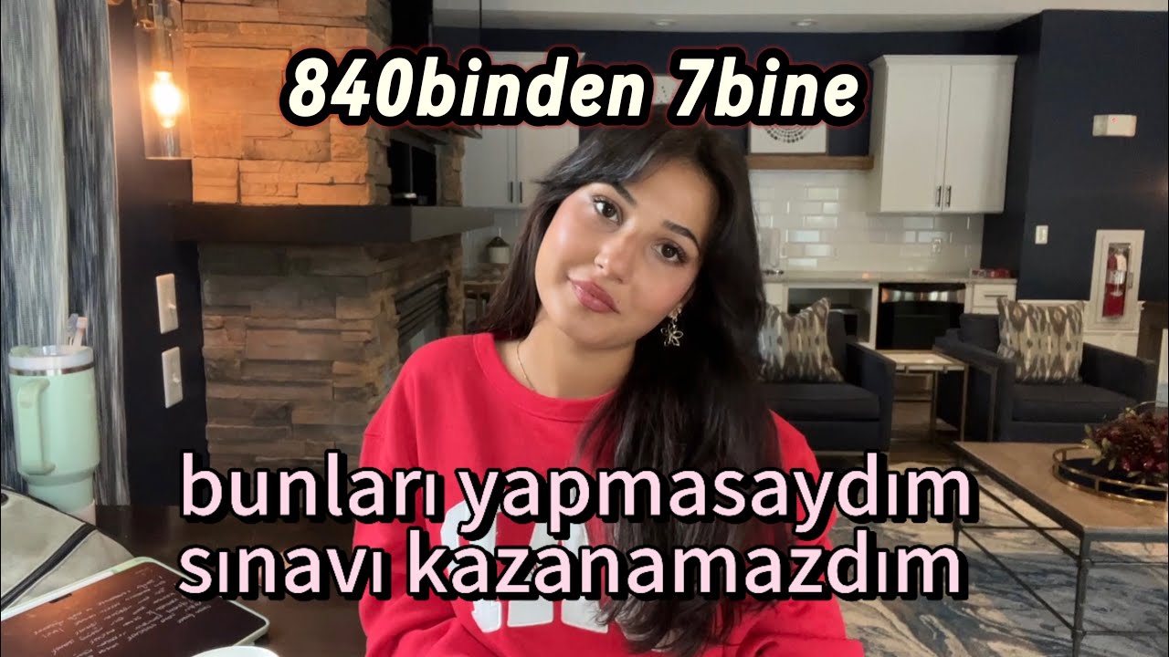 sınava çalışırken iyi ki yaptığım şeyler(eşit ağırlık)