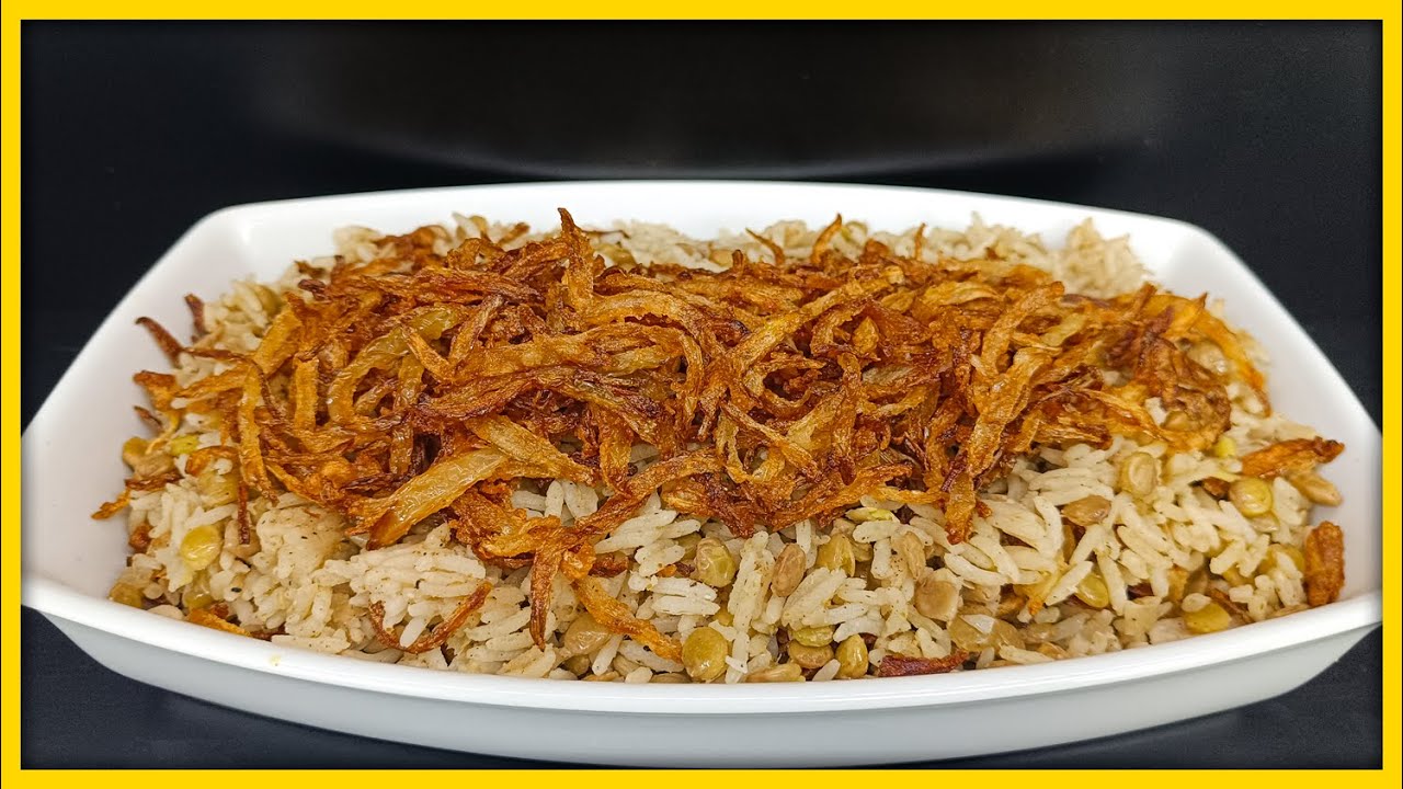 🧅🍚 MJADRA Árabe Tradicional – Receita Fácil, Econômica e Muito Saborosa! 🌿✨