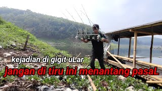 Harus tetap waspada berhati hati saat situasi mancing seperti ini || mancing mania