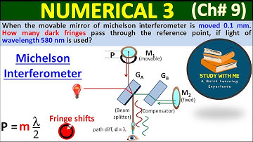 Numerical 3 Chapter 9 Physics Class 11 | Physical Optics | 1st Year KPK Syllabus | Interferometer