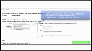 How to Setup a Google Adwords Ad Group