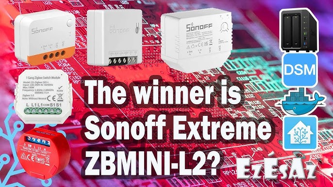 SONOFF Zigbee Smart Switch ZBMINIL2 No Neutral Required Mini Size 1-5Pack