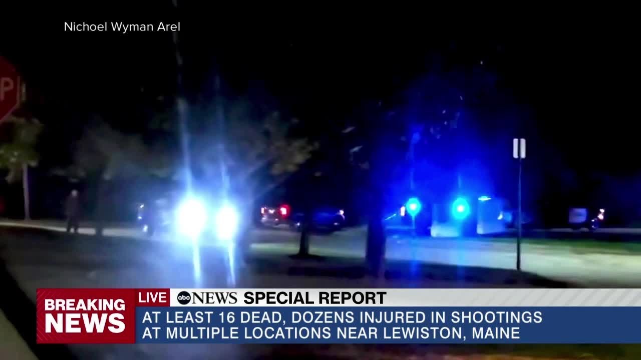 Mass shooting hits multiple locations in Lewiston, Maine