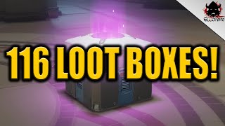 116 Loot Boxes 10 Legendaries 2 In 1 Box?