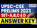 Upsc prelims 2023 paper solution with answer key iasupsc cse 2023 prelims paper solution