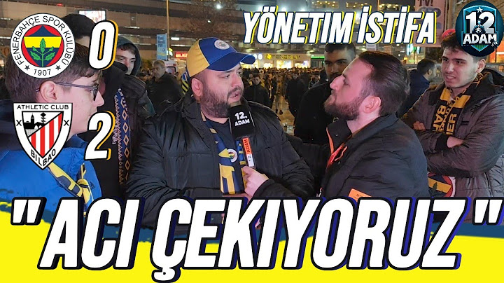 "ACI ÇEKİYORUZ" ATHLETİC BİLBAO 2-0 FENERBAHÇE MAÇ SONU RÖPÖRTAJI BÖLÜM/1
