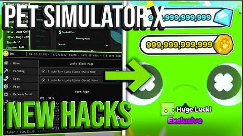 🔥LUCKY Pet Simulator X Script Hack  Auto Farm LUCKY BLOCKS!  Instant Open Eggs  PASTEBIN 2025