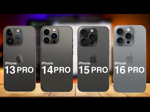 iPhone 13 Pro Vs iPhone 14 Pro Vs iPhone 15 Pro Vs iPhone 16