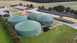 Maisernte Und Silo Anlegen.