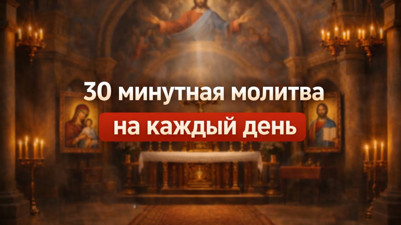 МОЛИТВА НА КАЖДЫЙ ДЕНЬ | 30 МИНУТ