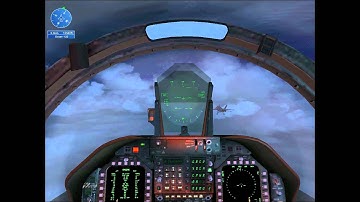 FSX Flight Simulator X F18 Carrier Landing IMC mission - HD TrackIr 5