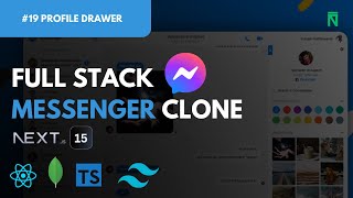 Build & Deploy A Realtime FullStack Messenger Clone With NextJS 15 | #19 Profile Drawer