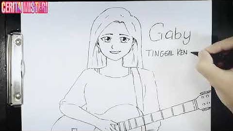 Cerita sedih dan mistis dibalik lagu Gaby "Tinggal Kenangan"