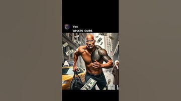 Dwayne Loses His Patience 😳 #ai #aiart #chatgpt