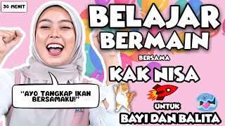 Mengenal Kata Untuk Balita - Melatih Motorik, Mengenal Hewan, Lagu Interaktif Bersama Kak Nisa