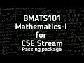 Mathematics 1 for CSE stream vtu passing package| BMATS101 #maths #examquestions #engineering