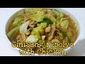 How to cook Ginisang Repolyo with Chicken | easy recipe | easy cooking