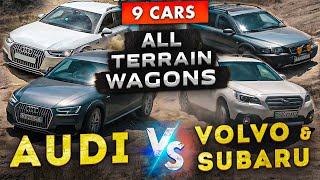 All Terrain Wagons: Audi Allroad VS. Subaru Outback & Volvo XC70