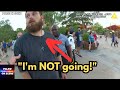 Man barges into Universal Studios without paying admission & goes crazy!
