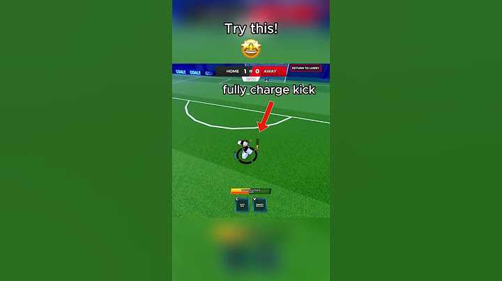 How to shoot (Blue Lock Tips) #roblox #bluelock #football #tips #score #shoot