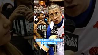 #TBT ENTREVISTA A BAD BUNNY | #Shorts 2016 “DILES” “CAILE”