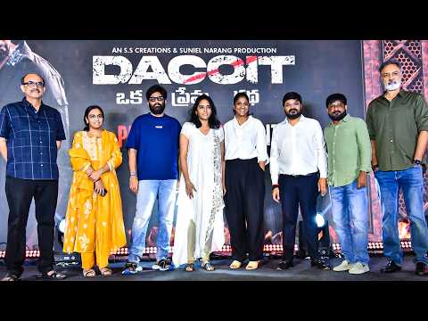Dacoit Team Exclusive Visuals At Pre-Release Event | Adivi Sesh,Mrunal Thakur| TFPC - TFPC