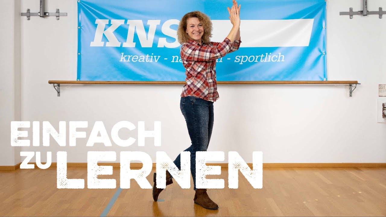 LINE DANCE LERNEN - Tutorial zum Mitmachen für Anfänger