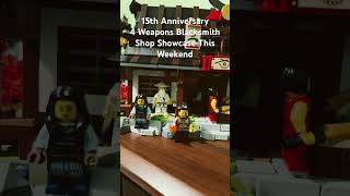 4 Weapons Blacksmith Shop | #15thanniversary #lego #ninjago #showcase #fyp
