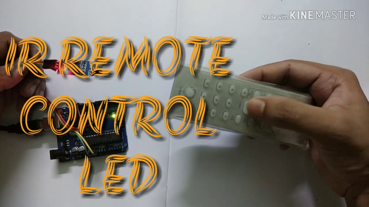 IR REMOTE CONTROL LED WITH ARDUINO UNO BOARD & IR SENSOR MODULE (Part ...