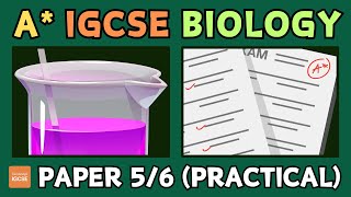 IGCSE Biology - How to get an A* in papers 5 and 6 (practical/alternative to practical)