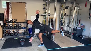 Inverted Hamstring + T-Spine Rotation