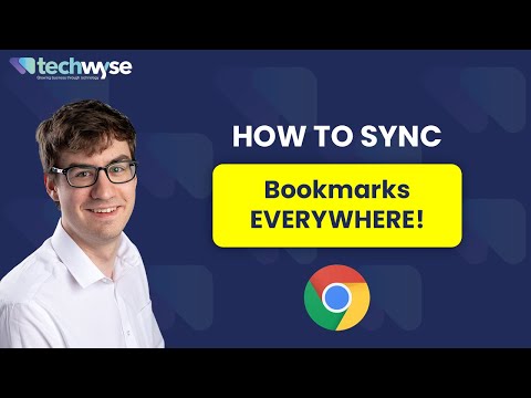 Video: How To Sync Chrome Bookmarks Across Devices