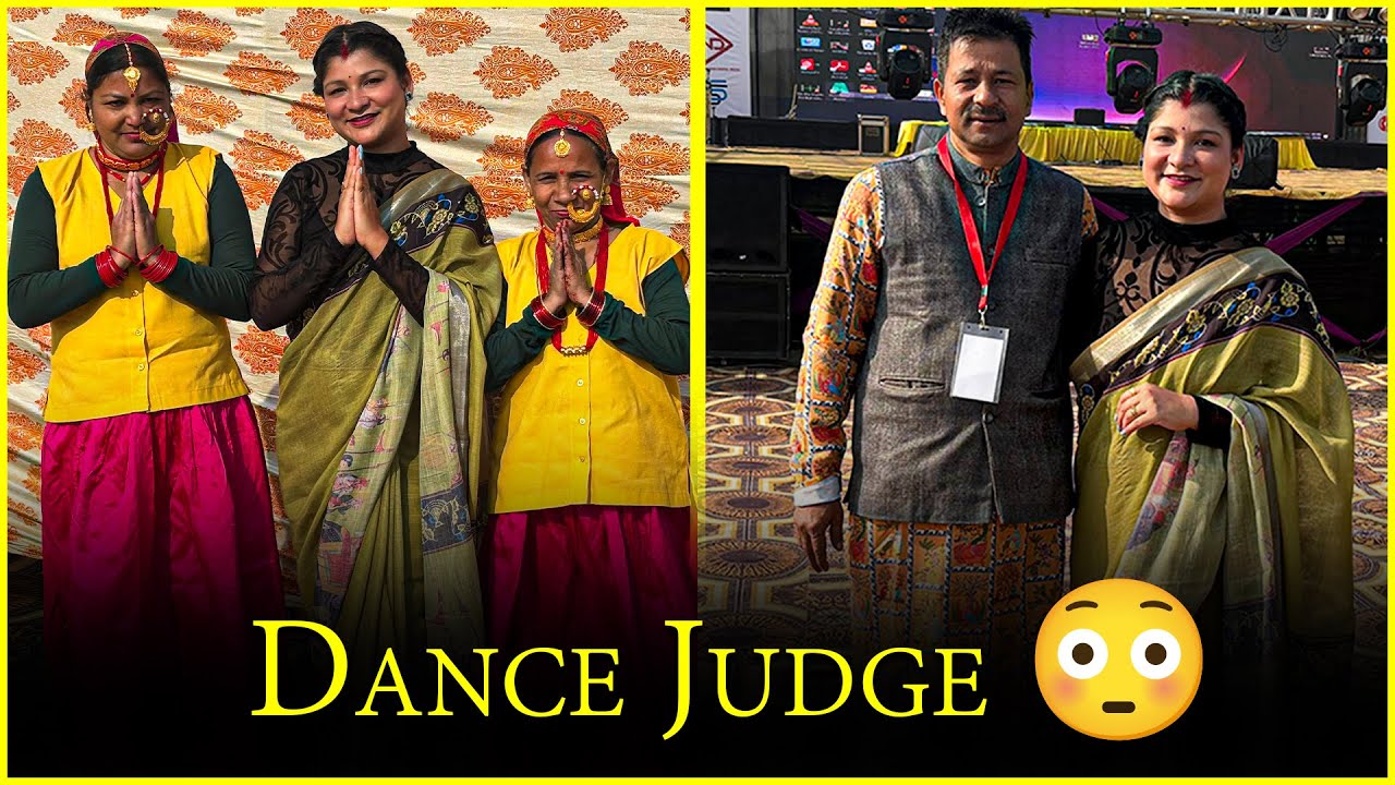Dance Judge बनी पहली बार 😳|First Time Judging Dance Performance 🔥 Uttarakhand dance competition 2026