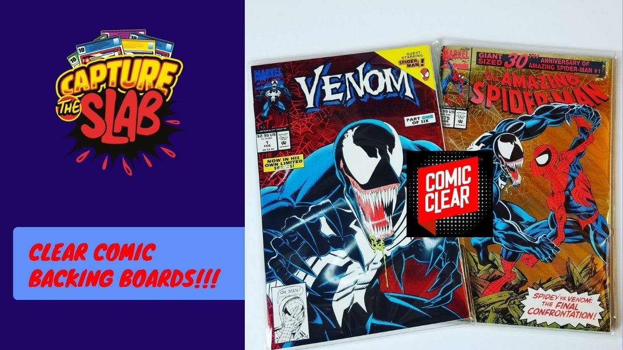 How to use Clear Comic Backing Boards by Comic Clear Supplies!