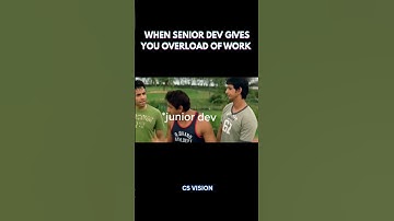 senior developer vs junior developer #memes #learnpython #learnpython #funny