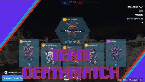 Team Deathmatch Gameplay (Cruel Orochi, Pursuer, Dread Shell, Zmej Murometz) - War Robots