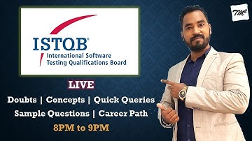 ISTQB Certifications Live Q&A Session  #17