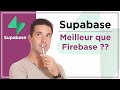 Supabase  une bonne alternative open source  firebase 