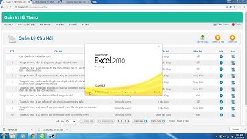 HỆ THỐNG THI TRẮC NGHIỆM TRỰC TUYẾN - CODE PHP