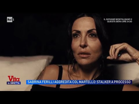 Video Sabrina Ferilli, rinvio a giudizio per lo stalker che si presentò a casa sua con un martello