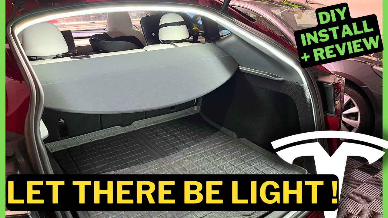 Tesla Model Y Trunk Light Upgrade! Quick Install and Review + Coupon ...